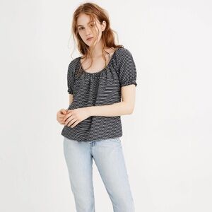 MADEWELL Texture & Thread Top